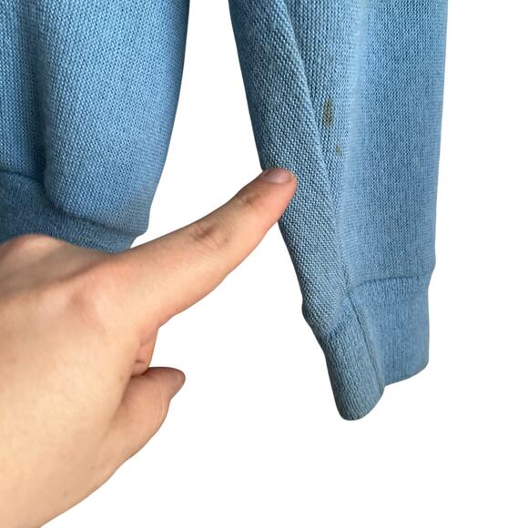 Vintage 50’s-60’s Sears Baby Blue Wool Cardigan Sweater Size Large 21x28 - Picture 4 of 9